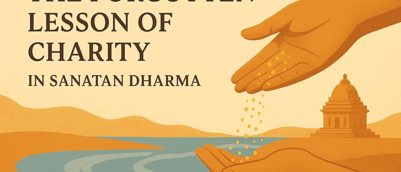 The Forgotten Lesson of Charity in Sanatan Dharma