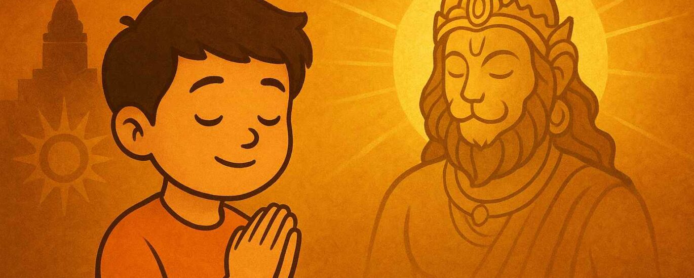 Teaching children about God through the story of Prahlad