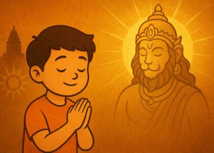 Teaching children about God through the story of Prahlad